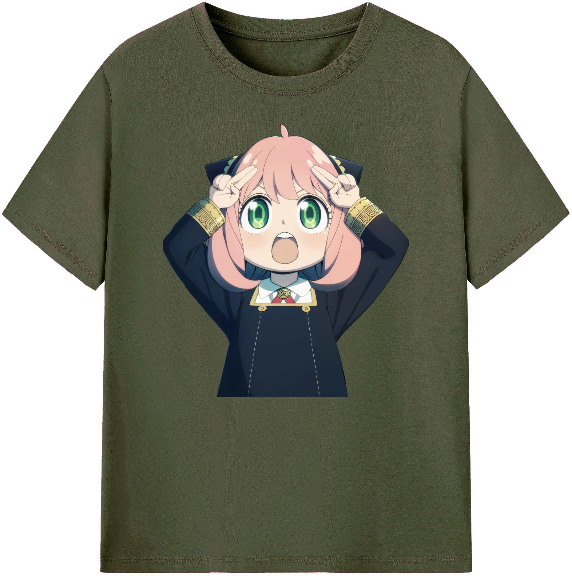 （画像用） SPY×FAMILY间谍家家酒 綿100％ メンズ半袖Tシャツ｜肌触りやわらか＆通気性